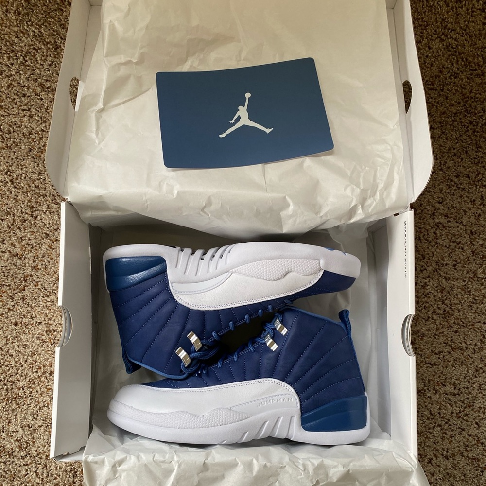 Retro 'Air Jordan 12 Retro 'Indigo' 8.5
